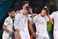 fotbal, ME, Euro 2020, semifinále, Itálie - Španělsko, zklamaní Španělé
