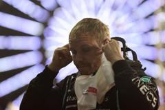 Valtteri Bottas z Mercedesu ve Velké ceně Bahrajnu 2021