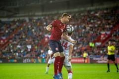 fotbal, kvalifikace MS 2022, Česko - Bělorusko, Jaromír Zmrhal