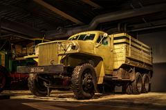 Studebaker US6 v muzeu v lotyšské Rize