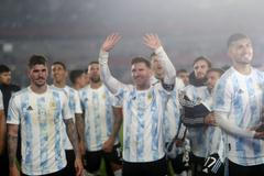 Lionel Messi se spoluhráči z argentinské reprezentace v kvalifikaci MS