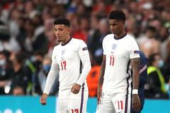 fotbal, ME, Euro 2020, finále, Itálie - Anglie, Jadon Sancho, Marcus Rashford