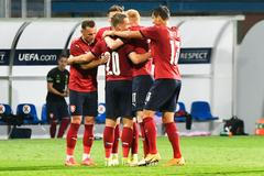 Česko - Ukrajina, příprava, v Plzni