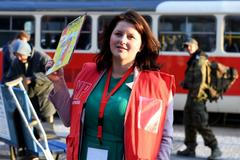 Jana Maláčová / Volby 2021 / Nový Prostor / Kampaň / Praha / 6. 9. 2021 / Parlamentní volby 2021 / Charita