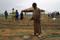 senegal tolou keur kruhové zahrady dezertifikace