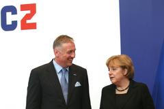 Angela Merkelová, Mirek Topolánek