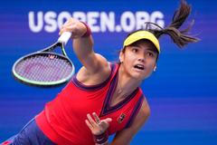 Emma Raducanuová v osmifinále US Open 2021