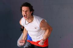 Sportovní lezec Adam Ondra na OH 2020