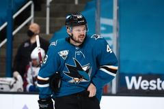 Tomáš Hertl v dresu San Jose