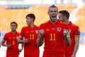 Gareth Bale v zápase s Běloruskem