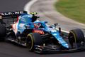 Esteban Ocon z Alpine ve Velké ceně Maďarska 2021
