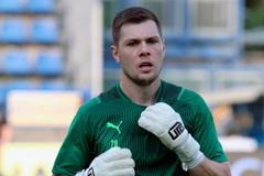 Brankář Aleš Mandous