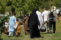 afghánci, USA, uprchlíci