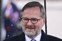 Petr Fiala jmenování premiérem odjezd z Lán
