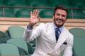 David Beckham na Wimbledonu 2021