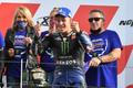 Jezdec Yamahy Fabio Quartararo slaví titul mistra světa MotoGP 2021