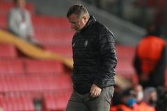 fotbal, Evropská liga 2021/2022, Sparta Praha - Olympique Lyon, Pavel Vrba