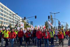 Demonstrace, Turów, Lucemburk, Polsko