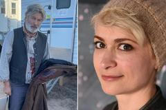 Alec Baldwin a Halyna Hutchinsová.