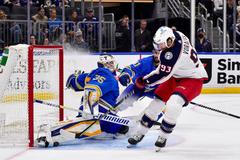 NHL: Columbus Blue Jackets at St. Louis Blues