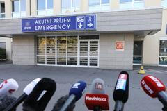 Tisková konference ošetřujícího lékaře prezidenta Zemana Miroslava Zavorala