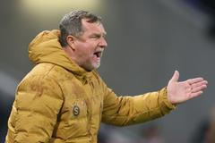 Pavel Vrba v zápase EL Lyon - Sparta