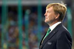 OH 2016, atletika: nizozemský král Willem-Alexander