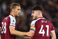 West Ham - Brighton (Tomáš Souček, Declan Rice)