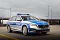 Škoda Octavia Combi iV polská policie