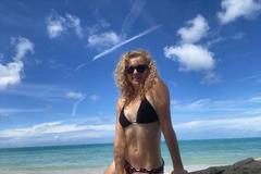 Kateřina Siniaková na dovolené (2021)