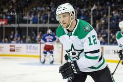 hokej, NHL 2021/2022, Dallas Stars at New York Rangers, Radek Faksa