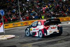 Elfyn Evans, Toyota na trati Katalánské rallye 2021