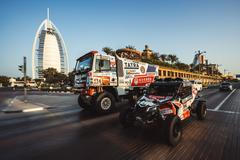 Prezentace týmu Buggyra před Rallye Dakar 2022