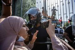 Tunisko, převrat, 2021