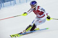 Martina Dubovská při slalomu Světového poháru v Levi (2021)