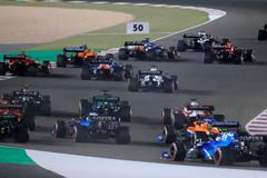 Start Velké ceny Kataru F1 2021