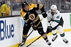 David Pastrňák (Boston - San Jose)