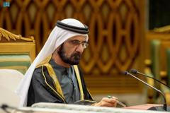 Dubajský emír Muhammad bin Rašíd Maktúm.