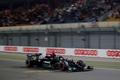 Lewis Hamilton v Mercedesu v kvalifikaci na VC Kataru F1 2021