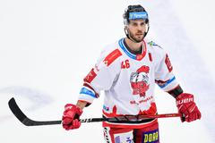 Hokejový útočník David Krejčí v dresu Olomouce