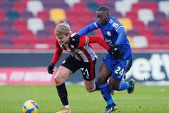 fotbal, Anglický pohár 2020/2021, FA Cup - Fourth Round - Brentford v Leicester City, Jan Žambůrek