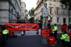 Pochod klima Londýn