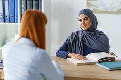 Muslimka, hidžáb, islám, ilustrační foto