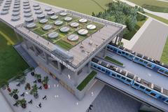 Bubny i Výstaviště v novém. Podívejte se na další vizualizace rychlodráhy na Ruzyni