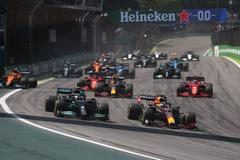 Start Velké ceny Brazílie F1 2021
