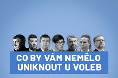 Co by vám nemělo uniknout u voleb