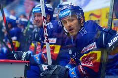 Lukáš Pech během extraligového utkání České Budějovice - Kladno