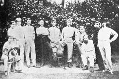 První vítěz fotbalového Anglického poháru, londýnský tým Wanderers