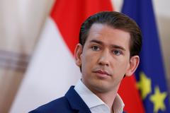 Rakouský kancléř Sebastian Kurz.