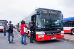 Praha integrovaná doprava autobus MHD PID